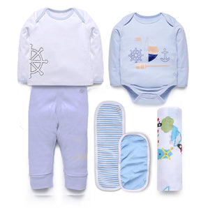 Infant Essentials Gift Set A - 6pcs - Blue