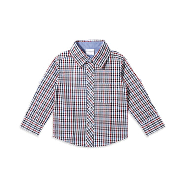 Checks Shirt With Chambray