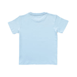 Round Neck T-Shirt - Boys - Baby Blue