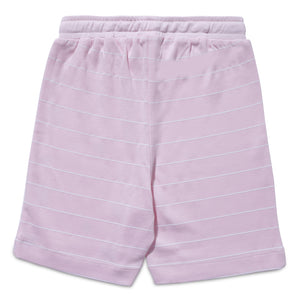 Shorts - Girls - Color Print Block - Pink/Heart