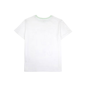 Round Neck T-Shirt Regular Fit with Adventure Print - Vanilla Ice