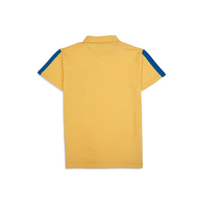 Polo T-Shirt Zipper Pocket - Buff Yellow