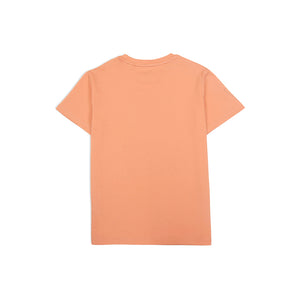 Round Neck T-Shirt Regular Fit with Cliff Clamping Print - Boys - Coral Reef