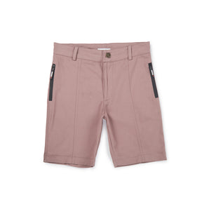 Solid Pannled Shorts - Ash