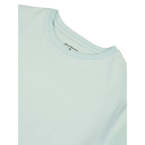 Round Neck T-Shirt Regular Fit - Dusty Aqua