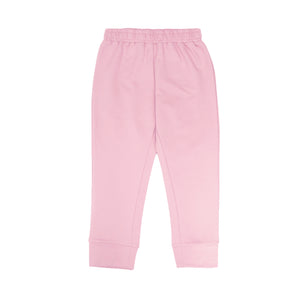 Mid - Rise Girls Joggers - Pink