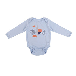 Infant Essentials Clothing Gift Set - 8pc - Full Sleeves - Boys - Baby Blue