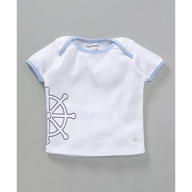 Infant Essentials Clothing Gift Set - 8pc - Half Sleeves - Boys - Baby Blue - MyMilestones 