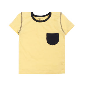 T-shirt Value Set Half Sleeves 2 pcs-Grey/Yellow