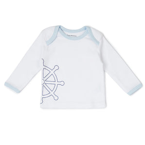 Baby Top and Bottom Set - Boys - Baby Blue