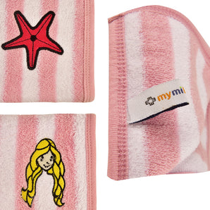 Hand Towel - Pink/White