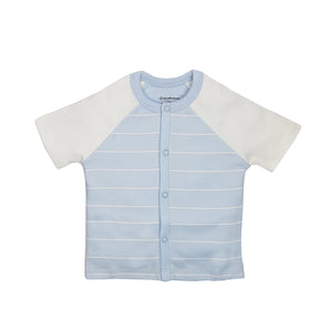 T-shirt Half Sleeves Boys 2pc Pack - Baby Blue/Cloud