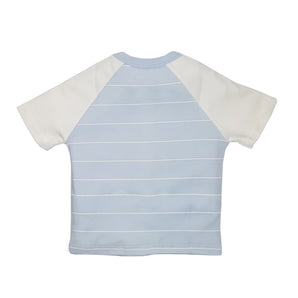 T-shirt Half Sleeves Boys 2pc Pack - Baby Blue/Cloud