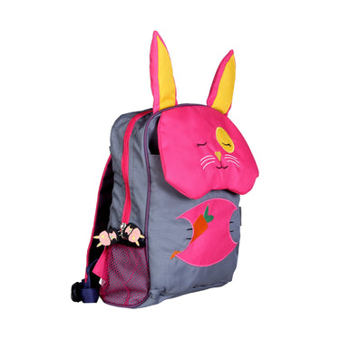 My Milestones PVC-FREE 3D Animal Series Kids/Toddlers Fun Backpack - Rabbit.