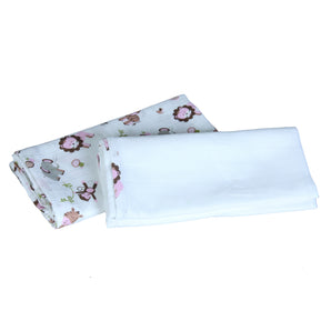 small baby printed swaddle
